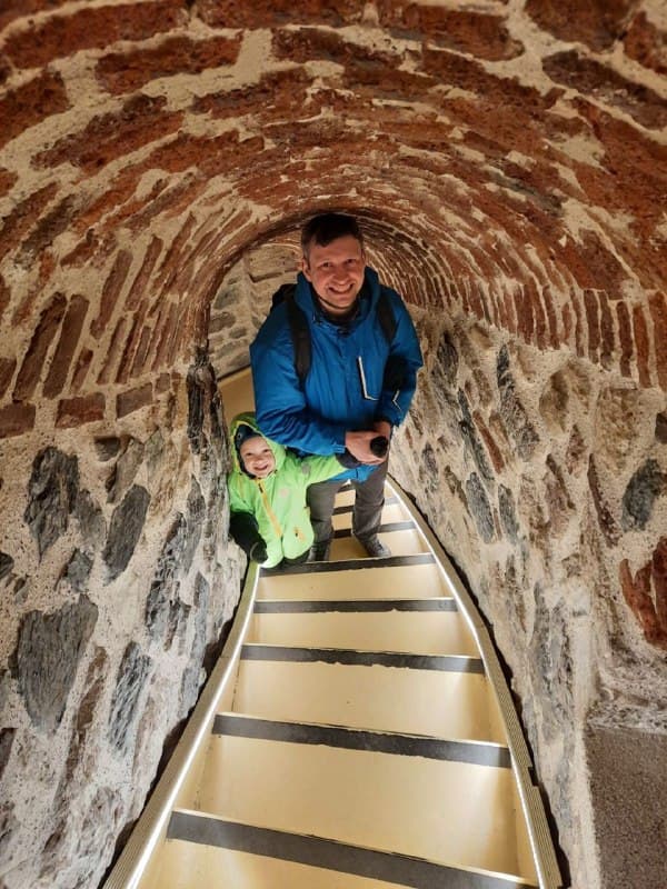 Альберт и Салих в Галатской башне
